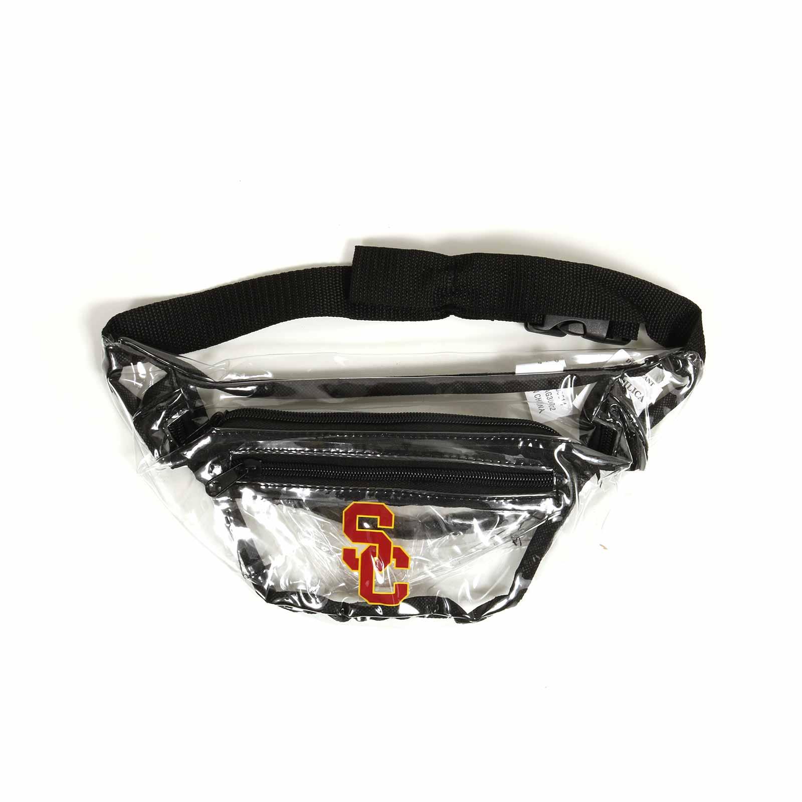 SC Interlock Clear Fanny Pack with Black Trim image01